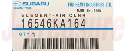 SUBARU SAMBAR VAN & TRUCK TT1 TT2 Genuine Air Cleaner Element 16546KA164 OEM