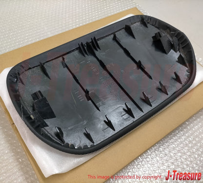 SUBARU WRX STI VA# 18-19 Genuine S207 leather Silver Stitches MFD Hood Console
