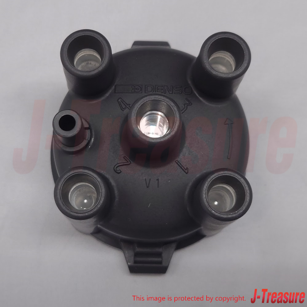 SUBARU SAMBAR KS4 KV4 1989-1991 Genuine Distributor Cap & Head Rotor Set OEM