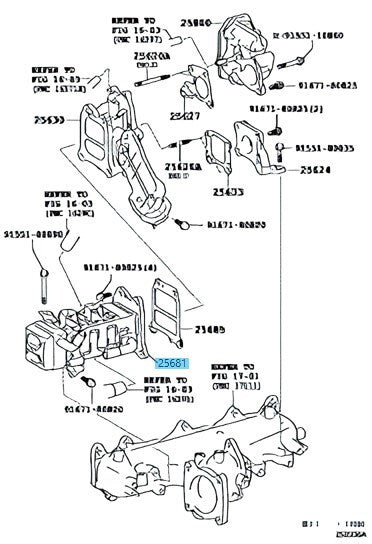 TOYOTA HILUX GUN1## Genuine 1GD-FTV 2GD-FTV EGR Cooler No.1 25681-0E010 OEM