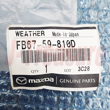 MAZDA RX-7 Convertible FC3C Genuine Door Outer Weather Strip RH & LH Set OEM