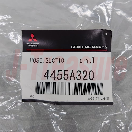 MITSUBISHI LANCER CY4A 08-17 Genuine P/S OIL PUMP SUCTION HOSE 4455A320 OEM