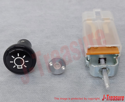 TOYOTA LAND CRUISER BJ42 FJ40 BJ70 HJ47 Headlight Control Switch & Knob & Bolt