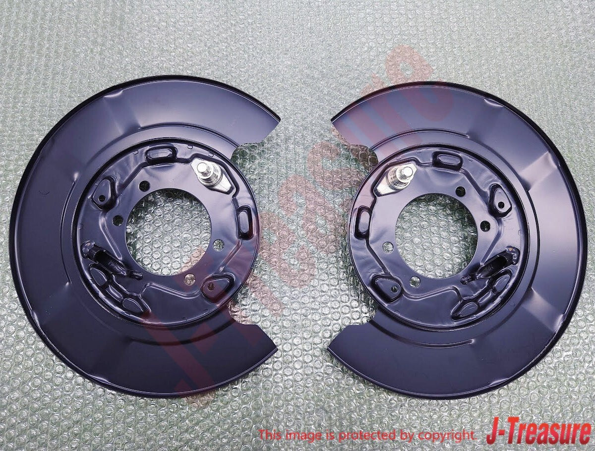 MITSUBISHI LANCER Evo 9 CT9A 03-06 Genuine Rear Brake Backing Plate RH & LH Set