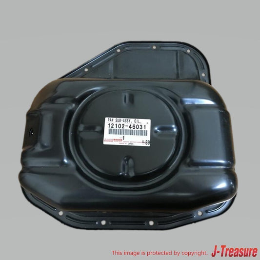 TOYOTA SUPRA JZA80 1993-1998 Genuine Oil Pan Sub-Assy No.2 12102-46031 OEM