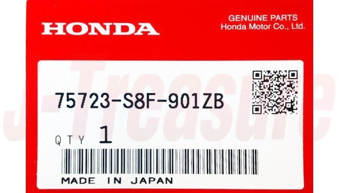 HONDA ACTY TRUCK HA7 Genuine Rear Sticket 75747-SJ8-000ZD OEM