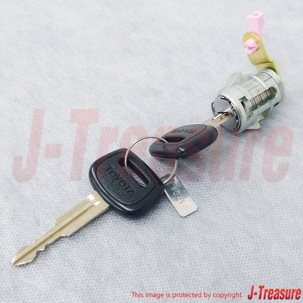 TOYOTA HILUX LN110L '89-97 Genuine Door Lock Cylinder & Key Set LH 69052-35050