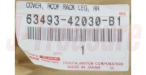 TOYOTA RAV4 ACA3# 08-12 Genuine Roof Rack Leg Cover Front & Rear RH LH Set OEM