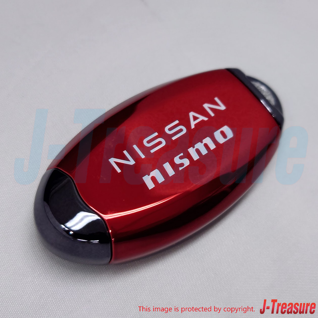 NISSAN Genuine nismo Fan Intelligent Key Cover Full Cover Red Chrome KWA10-60N10