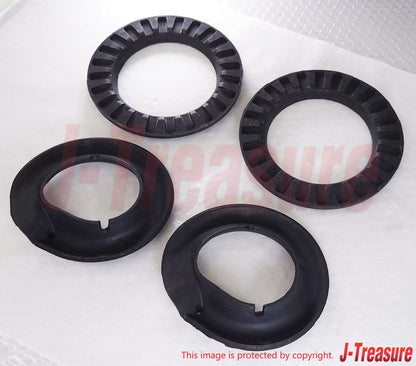 TOYOTA LAND CRUISER KZJ78 1995 Rear Coil Spring Insulator Upper & Lower Set
