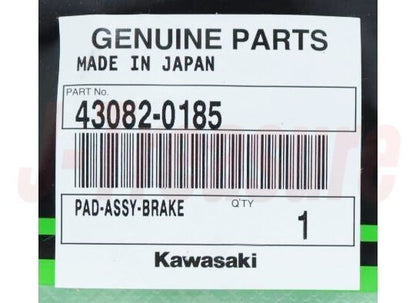 KAWASAKI Z900RS 2018-2023 Genuine Front(x2) & Rear Brake Pads Assy Set OEM