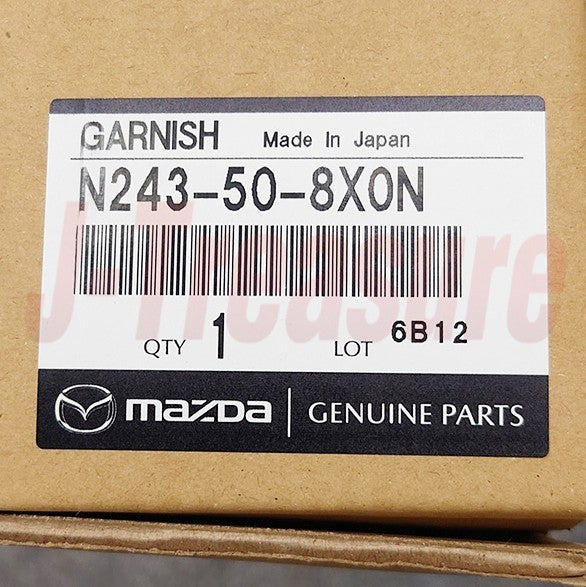 MAZDA MX-5 MIATA ND '16-25 Genuine Upper Windshield Molding OEM For Soft Top