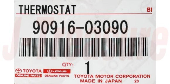 TOYOTA RAV4 SXA10 1996-2000 Genuine Engine Coolant Thermostat 90916-03090 OEM