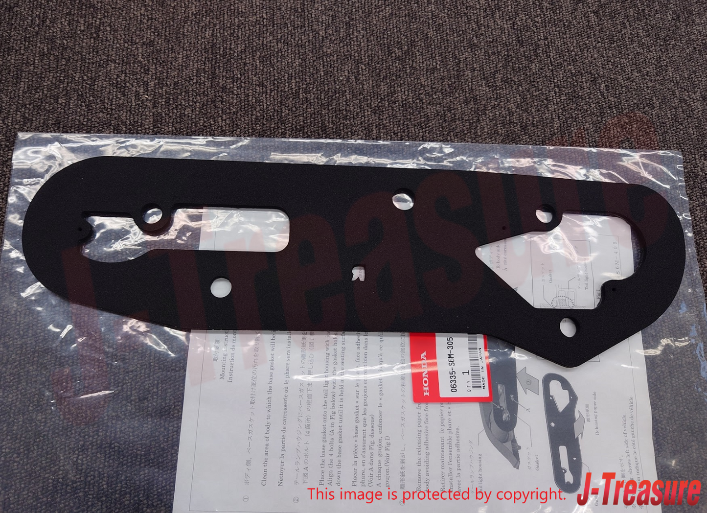 HONDA INTEGRA ACURA RSX DC5 2005-2006  Genuine Taillight Gaskets RH & LH Set OEM