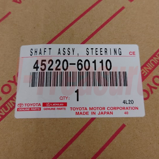TOYOTA LAND CRUISER UZJ100 98-07 Genuine Steering Intermediate Shaft 45220-60110