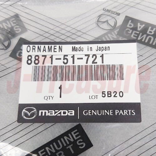 MAZDA SAVANNA RX-7 SA22C 79-83 Genuine Fender Side Name Emblem 8871-51-721 OEM