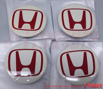 HONDA NSX-02R NA2 Genuine Championship White Wheel Center Cap 44732-SL0-960 x4