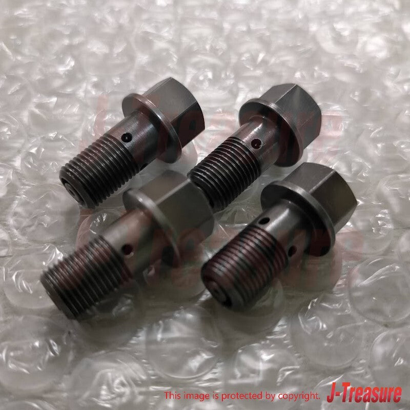 HONDA S2000 AP1 AP2 Genuine Oil Jet Squirter Bolt Comp 15290PCX000 4pcs Set OEM