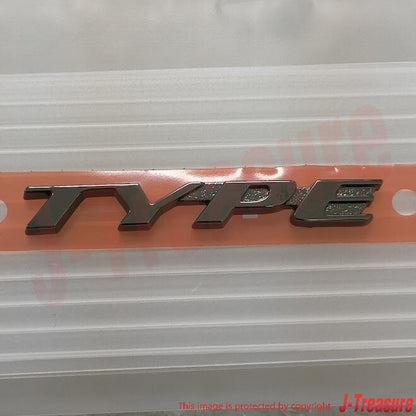 HONDA CIVIC TYPE-R FK8 2017-2021 Genuine Front Grille Plate "TypeR" Emblem OEM