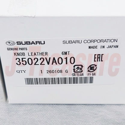 SUBARU WRX STI VAF 2015-2020 Genuine 6MT Leather Shift Knob  35022VA010 OEM