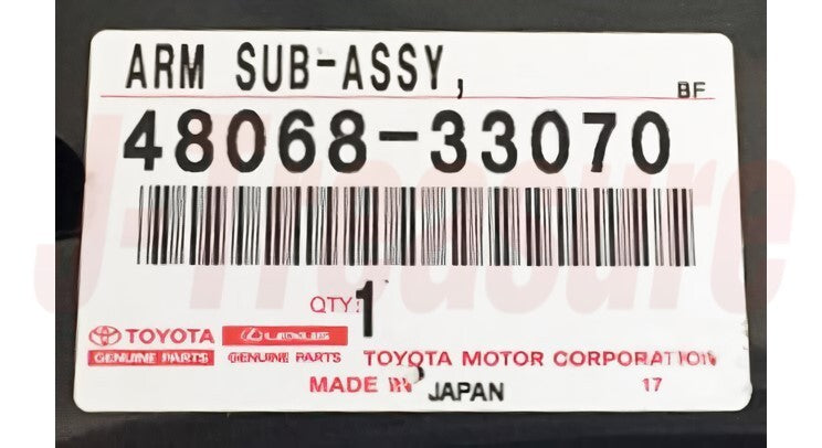 TOYOTA CAMRY GSV40 07-09 Genuine Lower Front Suspension Arm NO.1 RH & LH Set OEM
