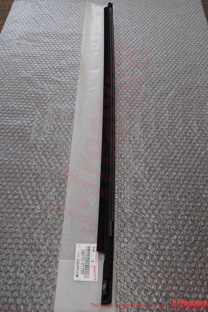 TOYOTA SCION xA NCP61 04-06 Genuine Front Door Glass Outer Weatherstrip LH OEM