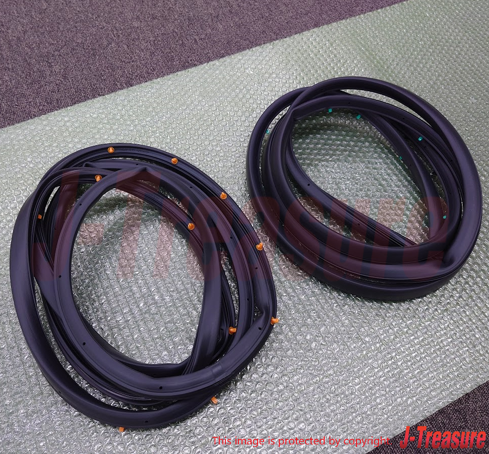 MAZDA RX-7 FD3S Genuine Front Side Door Weatherstrip Seal Right & Left Set OEM