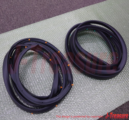 MAZDA RX-7 FD3S Genuine Front Side Door Weatherstrip Seal Right & Left Set OEM
