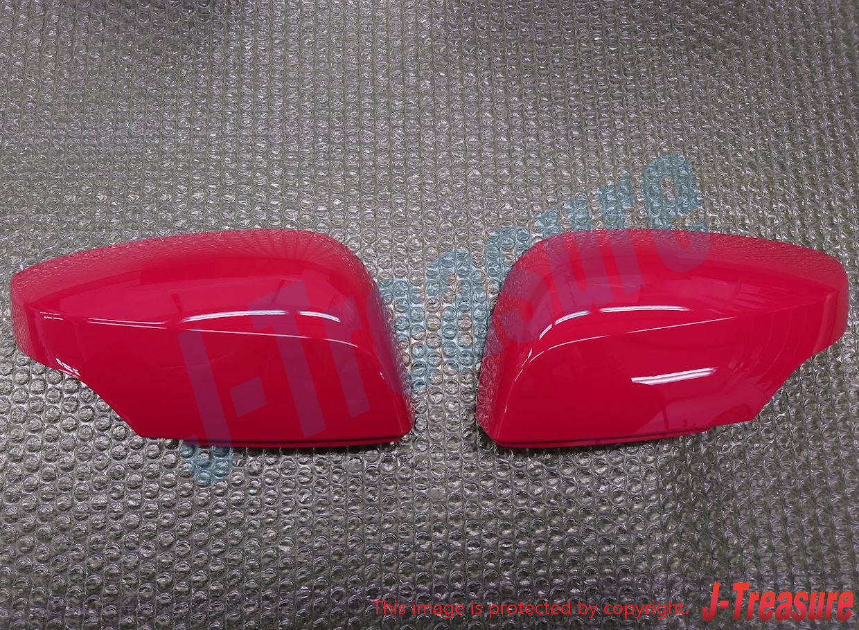 SUBARU WRX STI VA Genuine Door Mirror cover Cherry Red RH & LH set OEM
