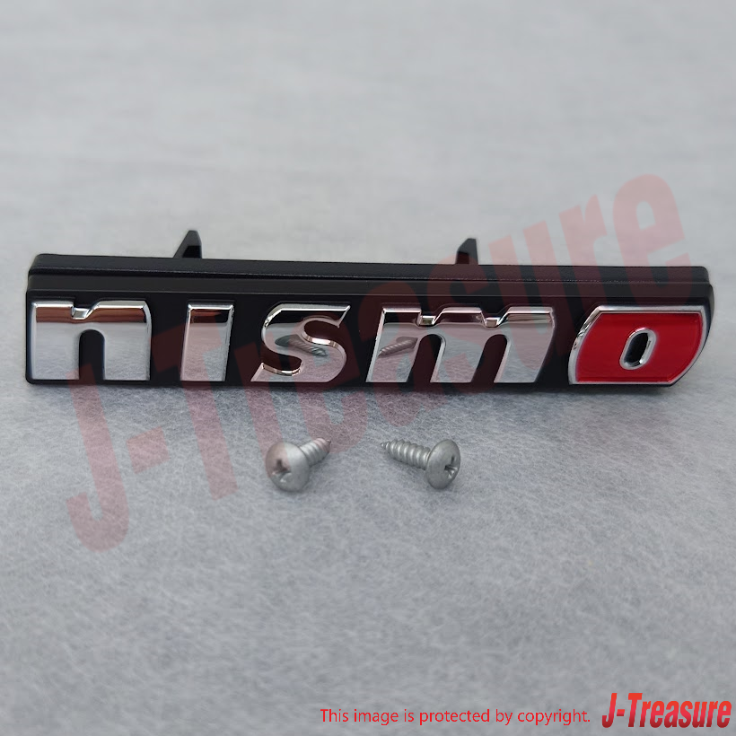 NISSAN GT-R GTR R35 Genuine "nismo" Front Grille Emblem Ornament Screws Set OEM