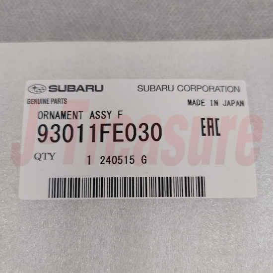 SUBARU IMPREZA WRX STi GDB GDC Genuine Pink " i " Front Grill Emblem Badge OEM