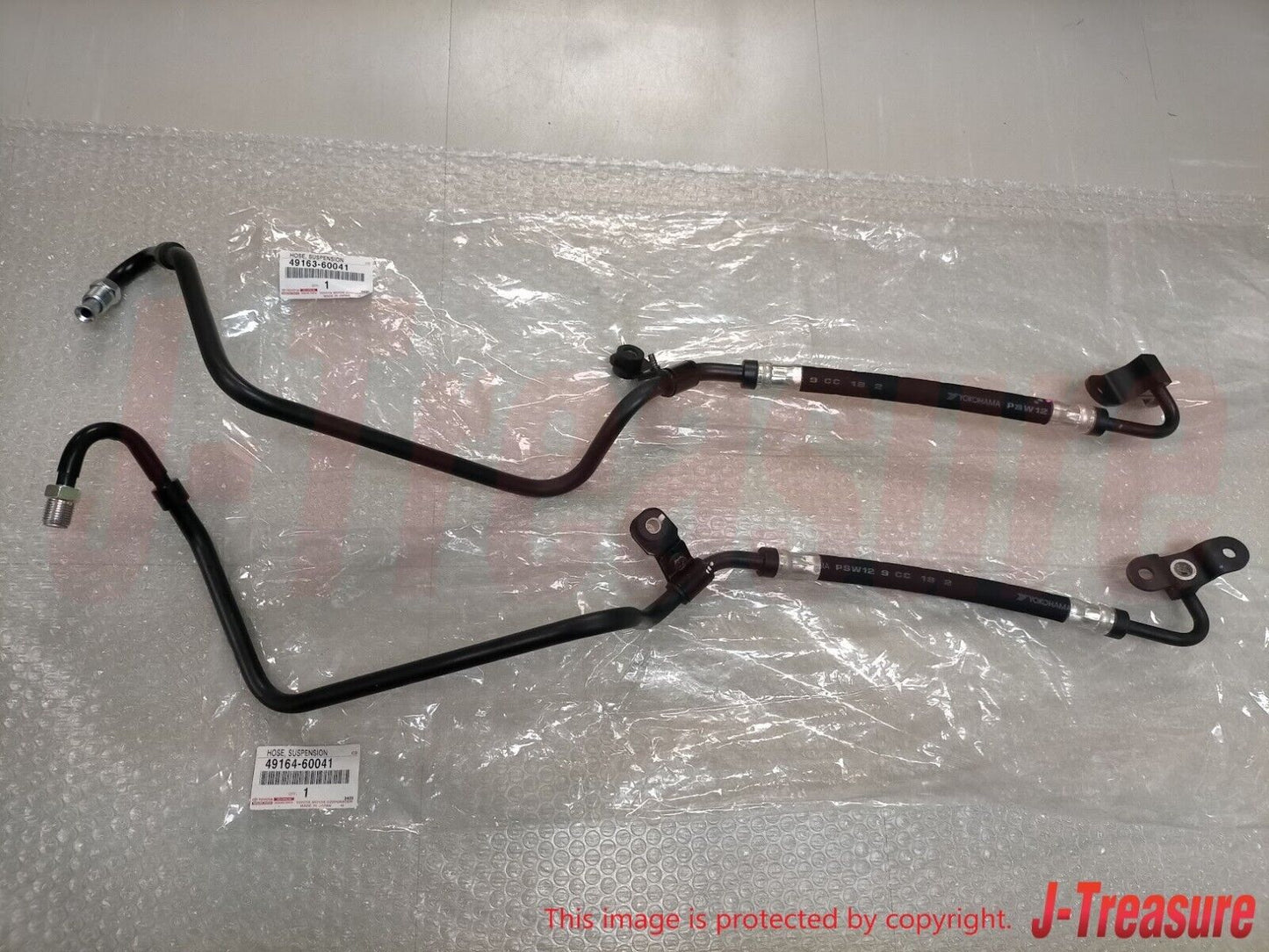 TOYOTA LAND CRUISER Genuine Rear Sus Height Control Pressure Hose RH & LH Set