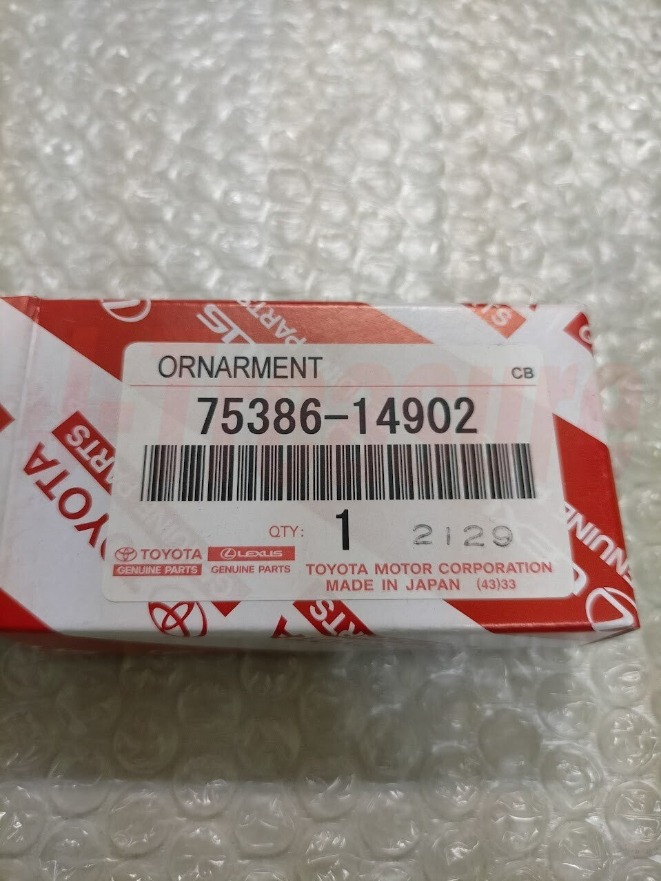 TOYOTA CELICA 71-77 Genuine Rear Quarter Panel Emblem Red Dragon 2pcs Set OEM