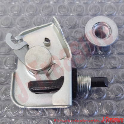 TOYOTA SUPRA 89-92 MA70 Genuine Fuel Filler Opening Lid Lock & Nut set OEM