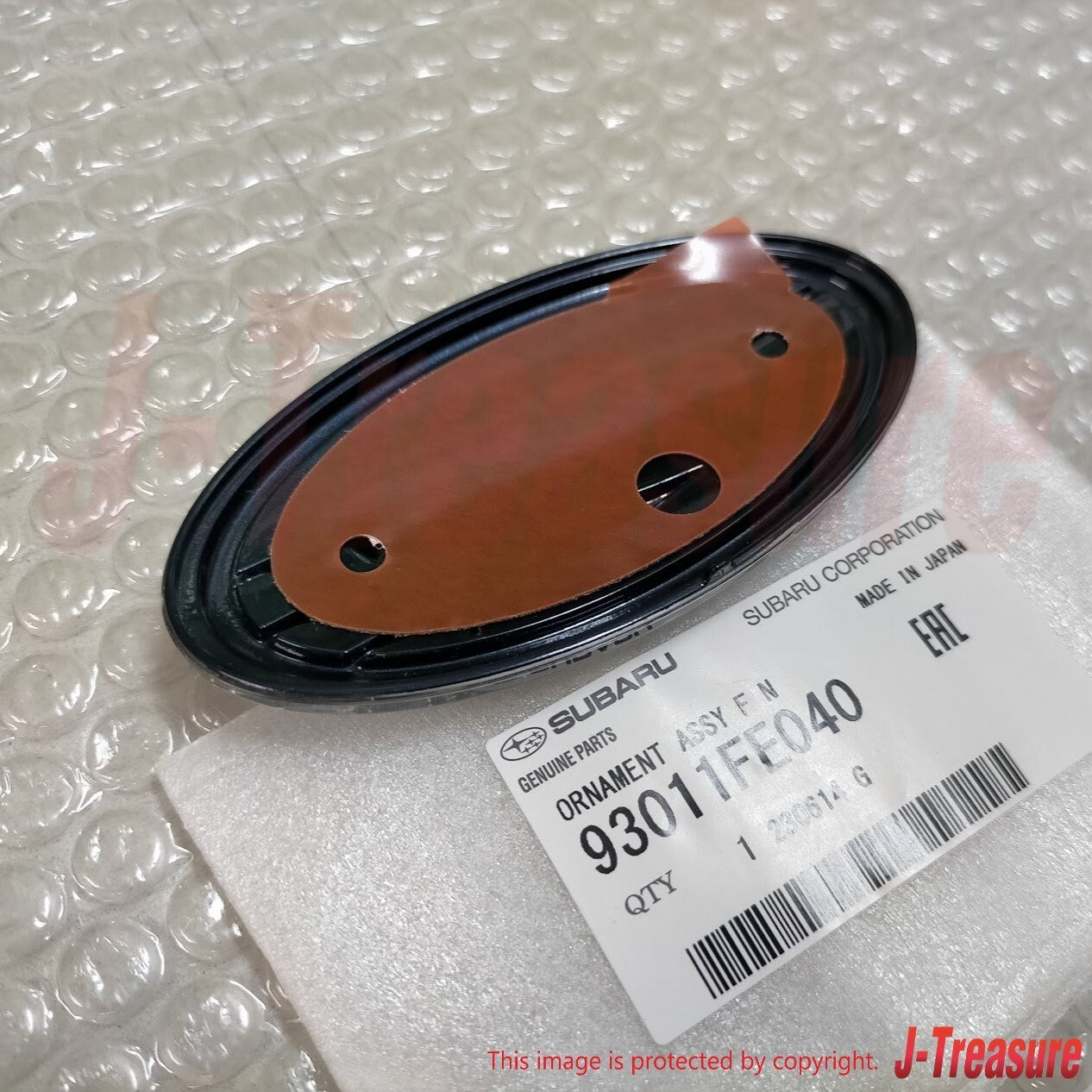 SUBARU IMPREZA WRX STI GD# 03-05 Genuine Subaru Oval Front & Rear Emblem Set OEM