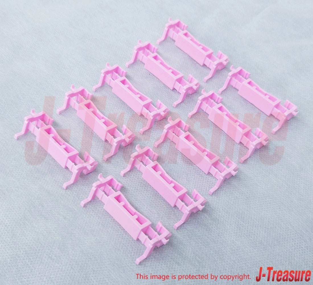 MITSUBISHI LANCER EVOLUTION 10 CZ4A Genuine Drip Moulding Clip 7403A143 x10 Set
