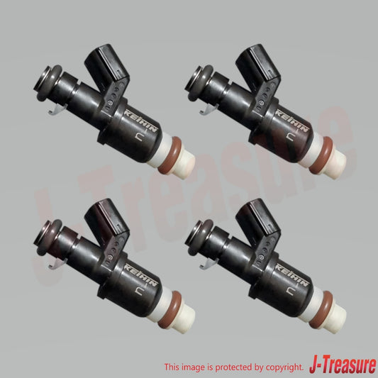 HONDA JAZZ GK5 14-19 Genuine Fuel Injector Assy 16450-55A-T01 x4 Set OEM