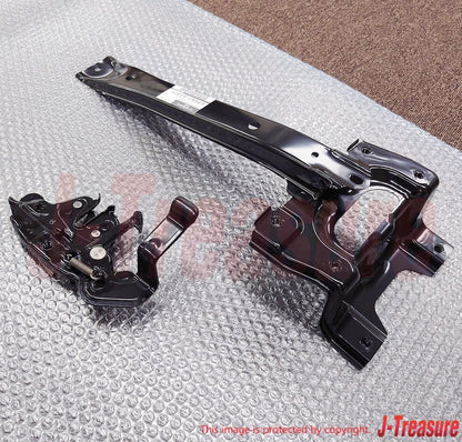 NISSAN SKYLINE R34 BNR34 Genuine Hood Lock Stay & Hood Lock Male Set OEM