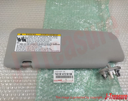 TOYOTA PRIUS ZVW3#L 2010-2015 Genuine Front Visor Assy RH 74310-47210-B0 OEM
