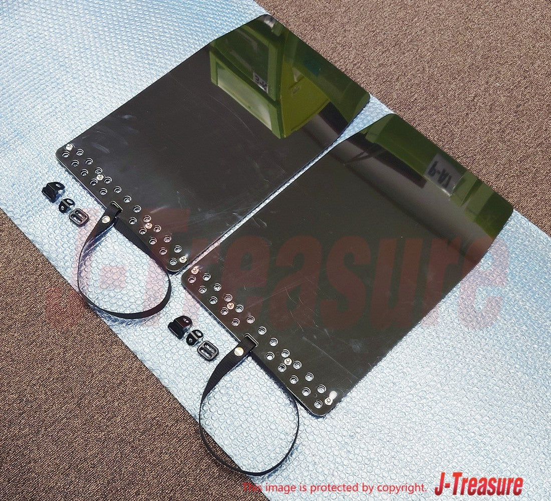 JAOS Mud Flap Splash Guard Black 2pcs RAV4 CH-R ESCUDO VITARA CX-5 OUT LANDER