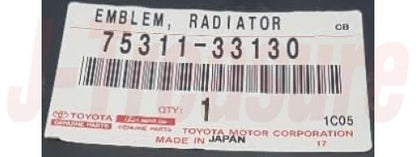 TOYOTA CAMRY ACV40 GSV40 07-10 Genuine Radiator Grille Emblem 75311-33130 OEM