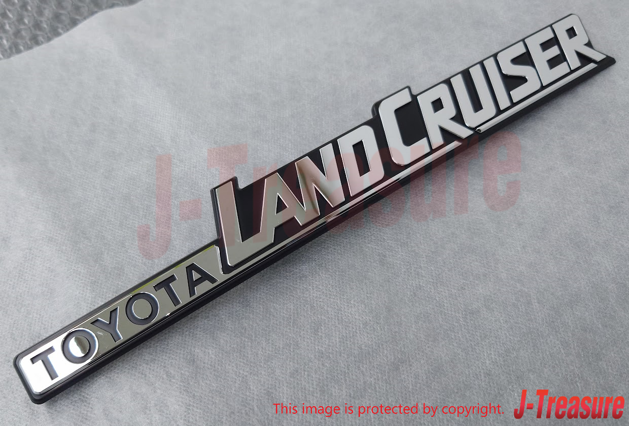 TOYOTA LAND CRUISER 60 84-90 Genuine Rear Quarter Emblem 75370-60020 x2 OEM