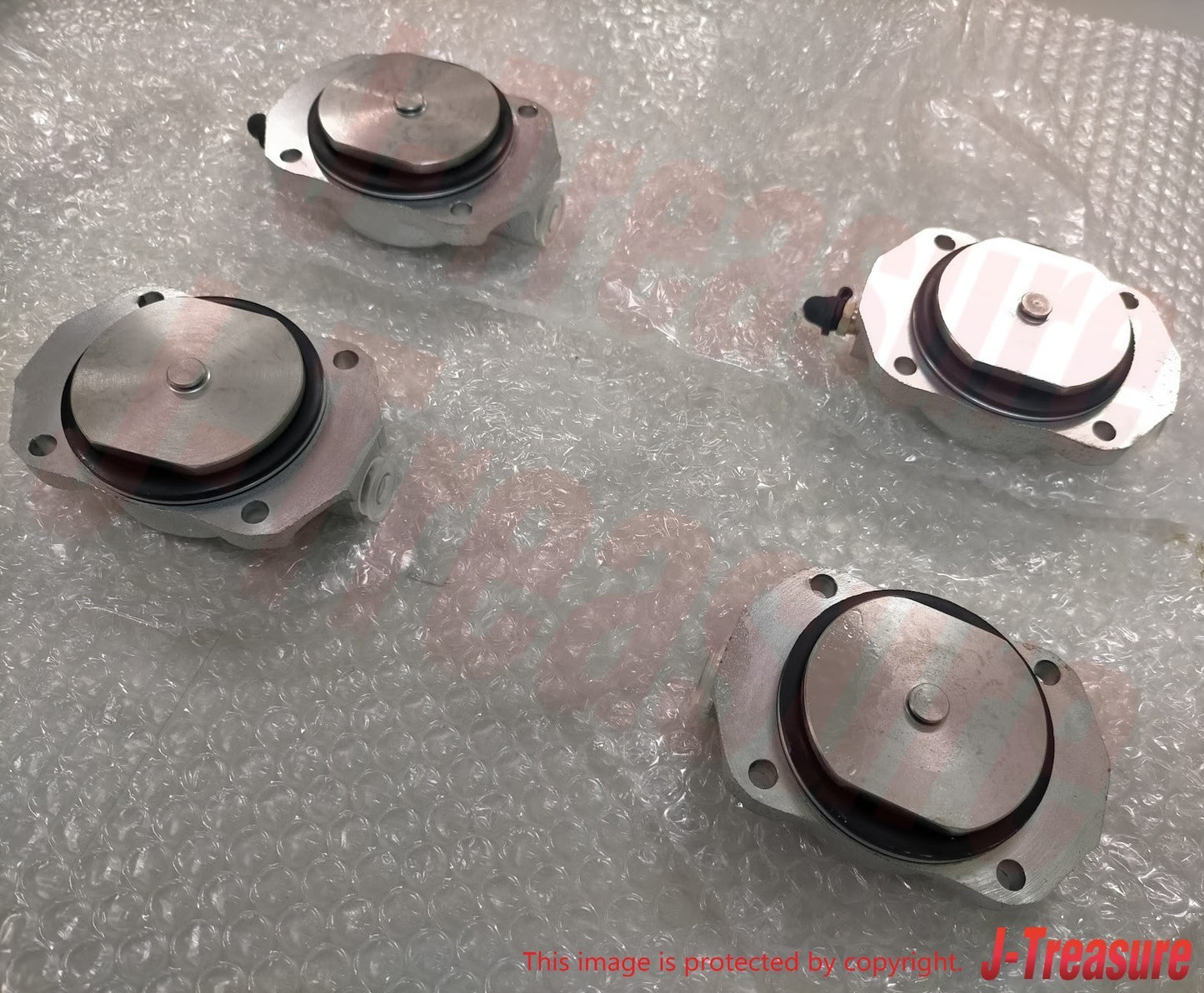 NISSAN DATSUN SR311 '63-67 Genuine F/Brake Caliper Piston Cylinder In & Out Set