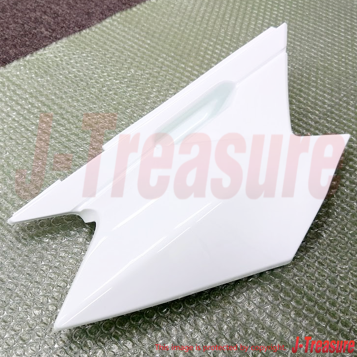 KAWASAKI KLX140 08-24 Genuine Rear Side Cover B.WHITE RH & LH Set OEM