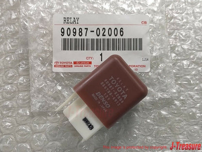 TOYOTA LEXUS Genuine Headlamp Headlight Relay 90987-02006 9098702006 DENSO OEM