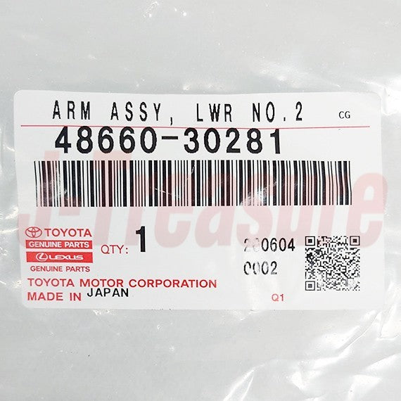 TOYOTA ARISTO LEXUS GS300 GS400 GS430 Genuine Front Suspen Lower Arm Right OEM