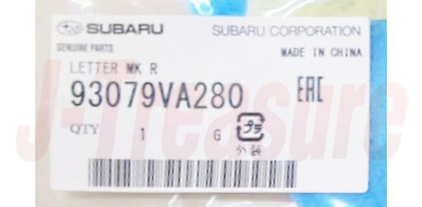 SUBARU LEVORG VMG Genuine Rear Letter Mark "LEVORG" & "STI" 93079VA280 OEM