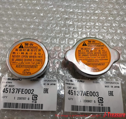 SUBARU WRX STI VAF 2015-2020 Genuine Radiator Cap & Sub-Tank Cap Set OEM