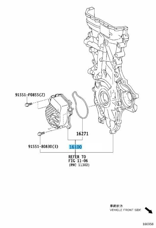 TOYOTA PRIUS LEXUS CT200H Genuine  Engine Electric Water Pump 161A0-29015 OEM