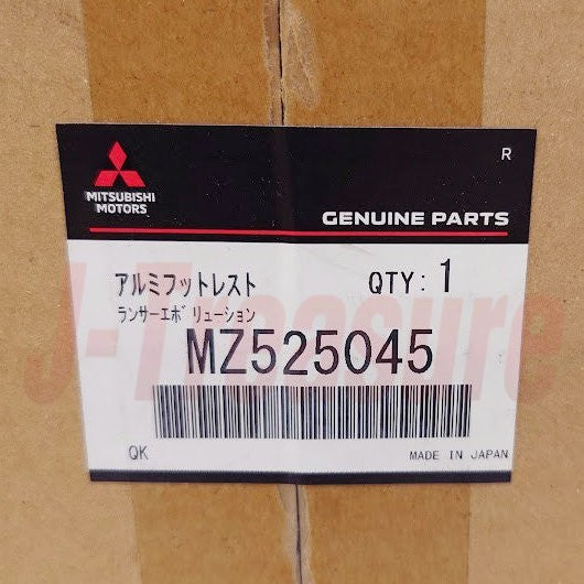 MITSUBISHI LANCER Evo 10 CZ4A Genuine Aluminum Footrest For M/T MZ525045 OEM